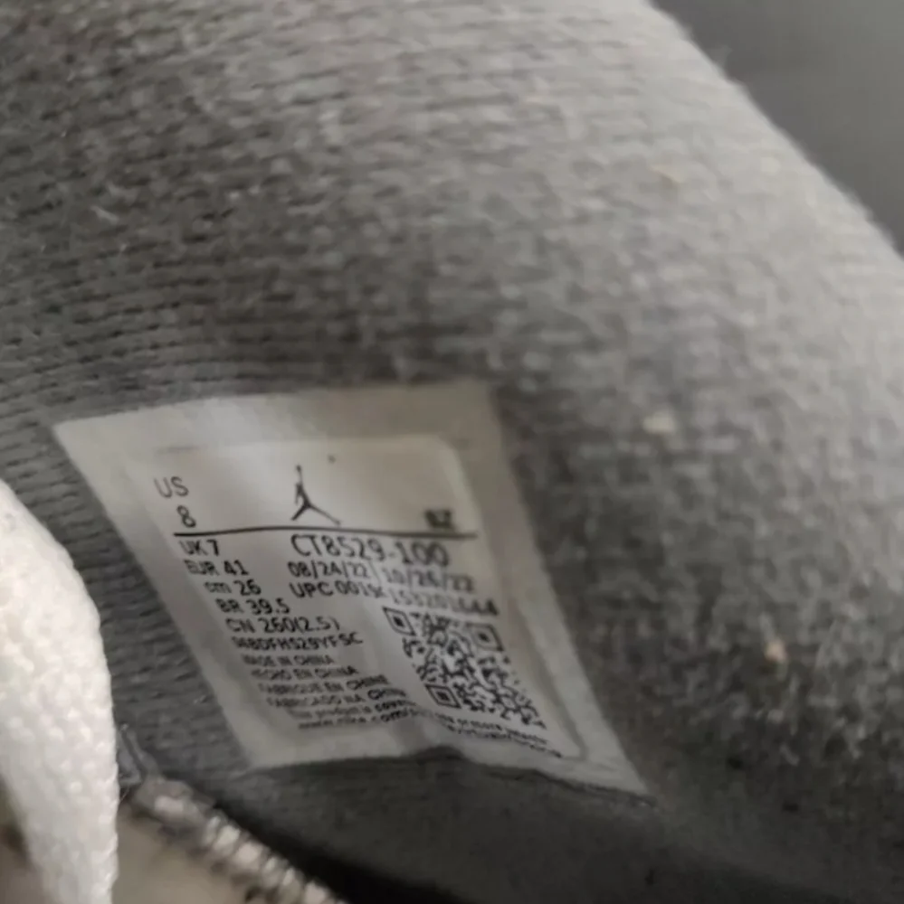 Jordan 6 Retro Retro Cool Grey 2022 Men's 8 CT8529-100 W/Box